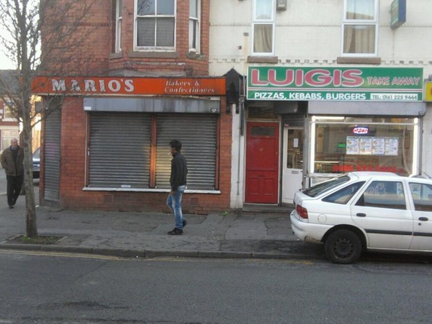 When Luigi moved in next door.